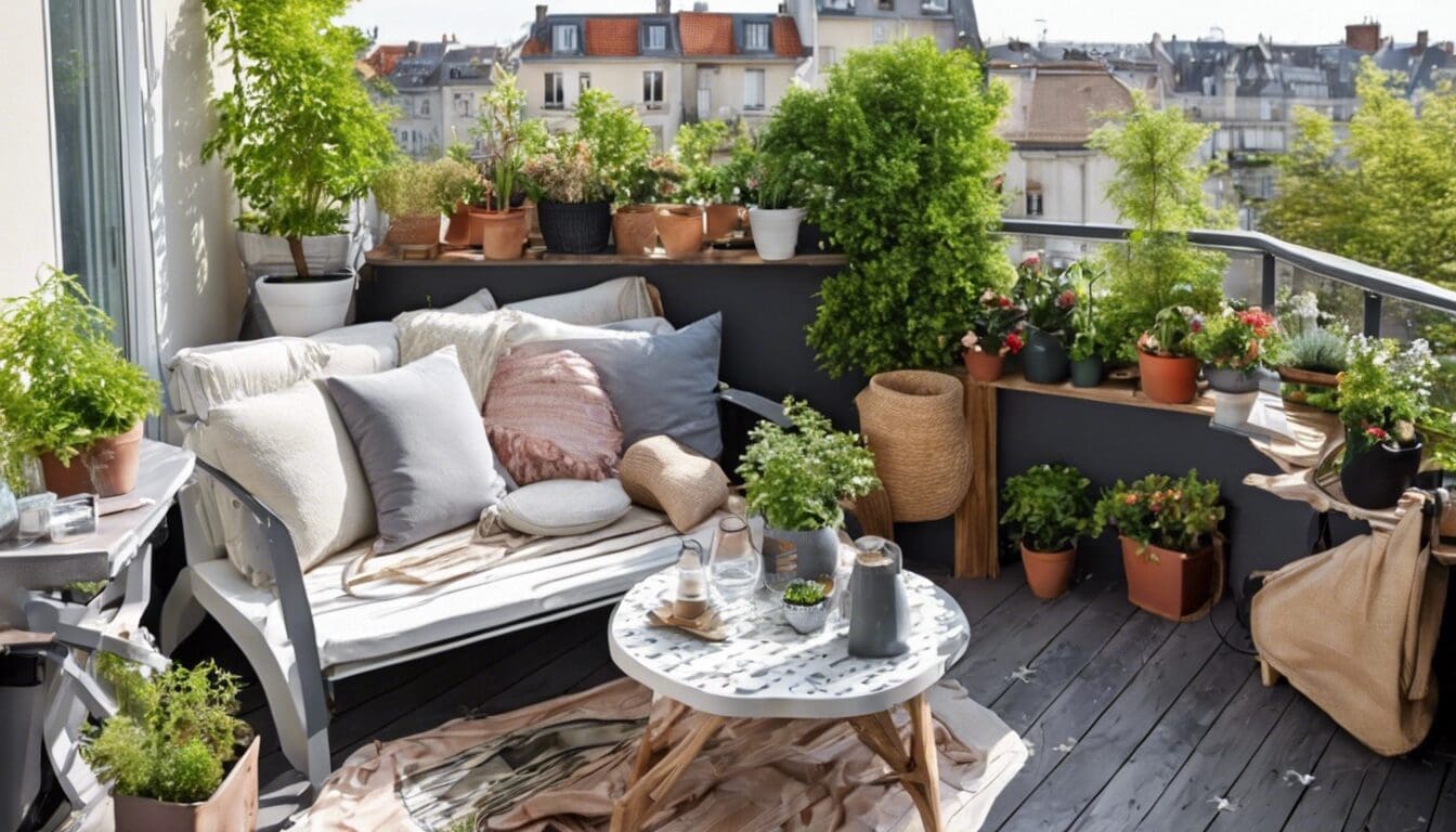 Comment am&eacute;nager un balcon ou une terrasse pour un appartement ?