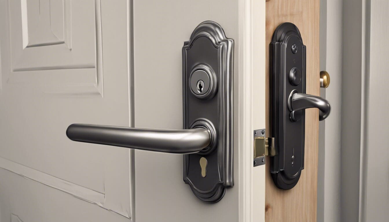 Comment d&eacute;bloquer une serrure 3 points bloqu&eacute;e sur une porte ferm&eacute;e ?