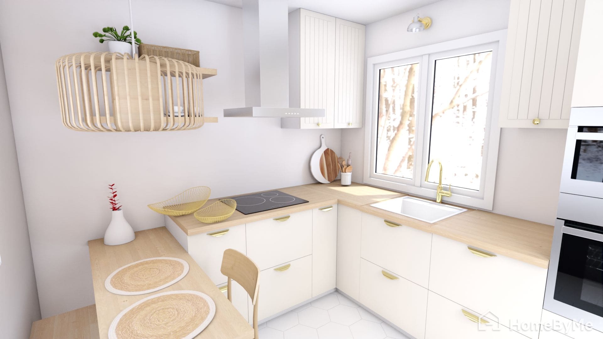 Maximiser l&rsquo;Espace : Am&eacute;nager une Petite Cuisine avec Coin Repas Int&eacute;gr&eacute;