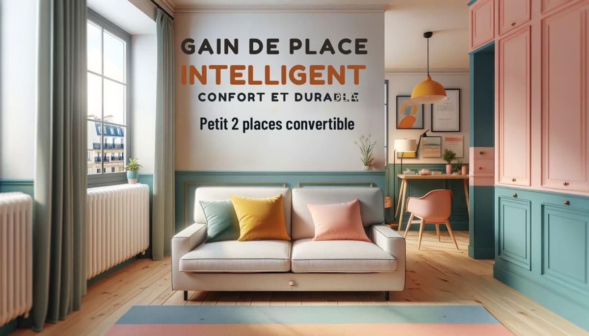 Optimisation de l&rsquo;espace : Les meilleurs canap&eacute;s gain de place pour petits int&eacute;rieurs