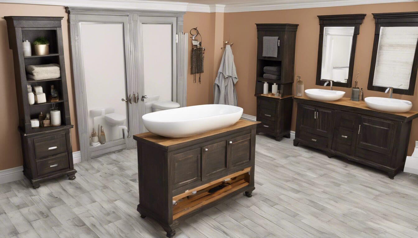 découvrez une sélection de meubles de salle de bain de qualité à l'entrepôt du bricolage pour aménager votre espace avec style et fonctionnalité.