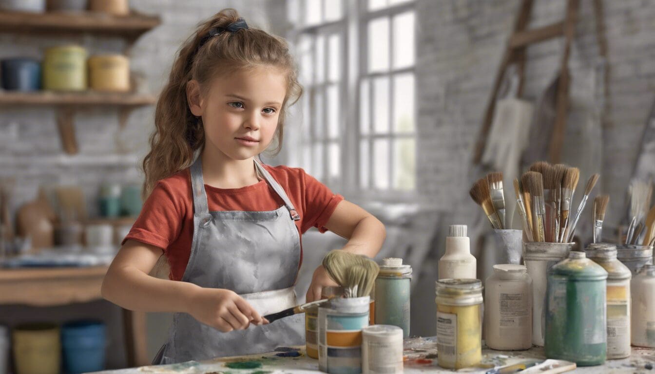 découvrez nos conseils pour bien choisir un tablier de peinture adapté aux filles : confort, style et praticité pour laisser libre cours à la créativité !