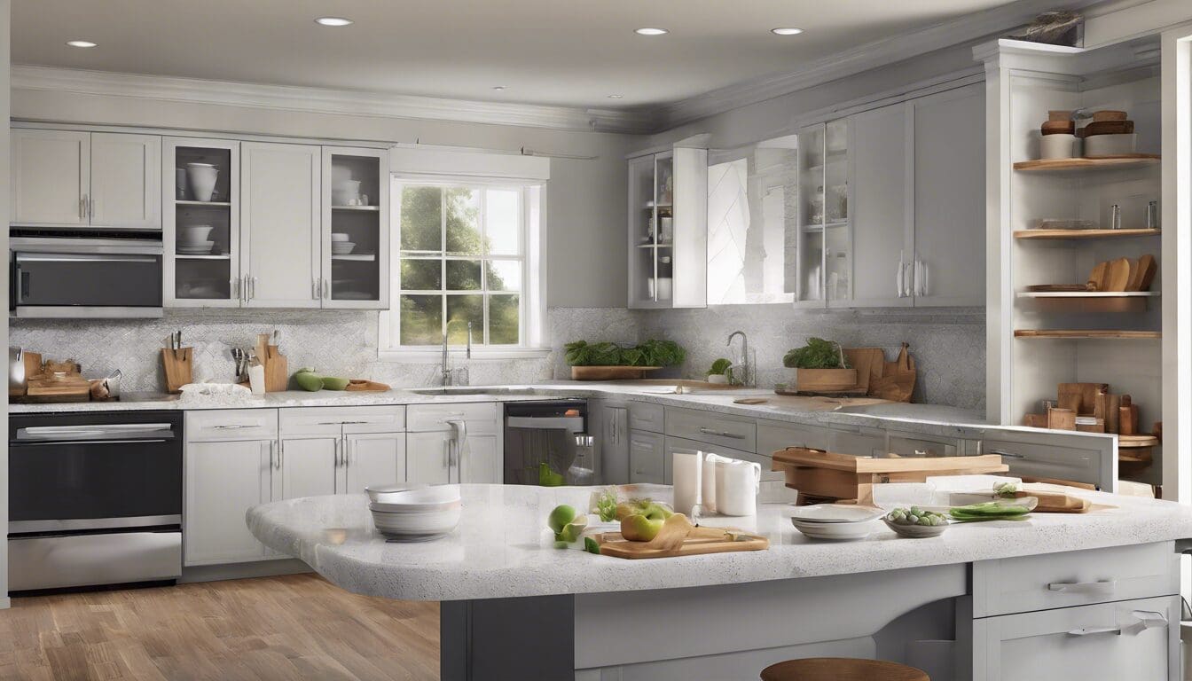 découvrez comment améliorer l'agencement de votre cuisine en sélectionnant le plan de travail idéal pour optimiser l'espace disponible.