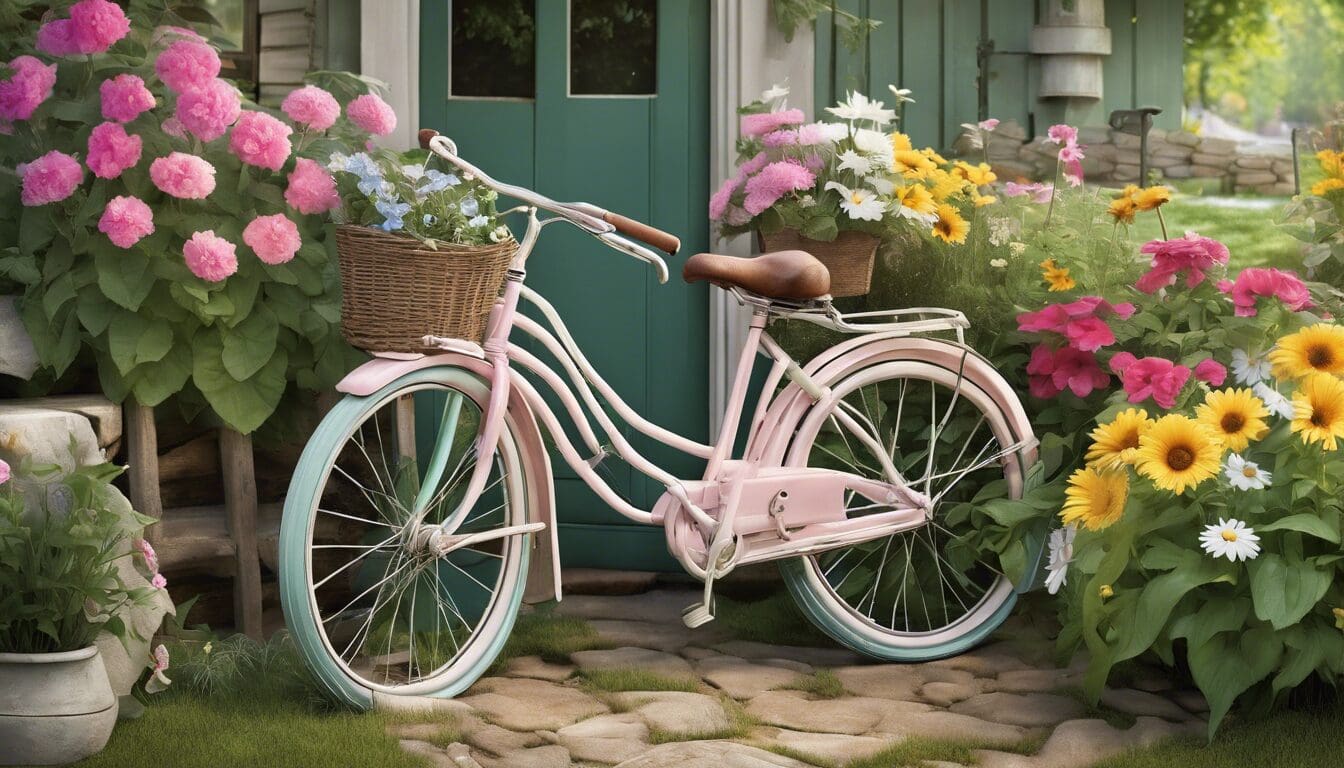 découvrez comment transformer un simple vélo en une pièce maîtresse charmante pour votre jardin. apprenez des idées créatives et des astuces pratiques pour intégrer cet objet au style unique de votre extérieur, tout en apportant une touche de caractère et d'originalité à votre espace verdoyant.