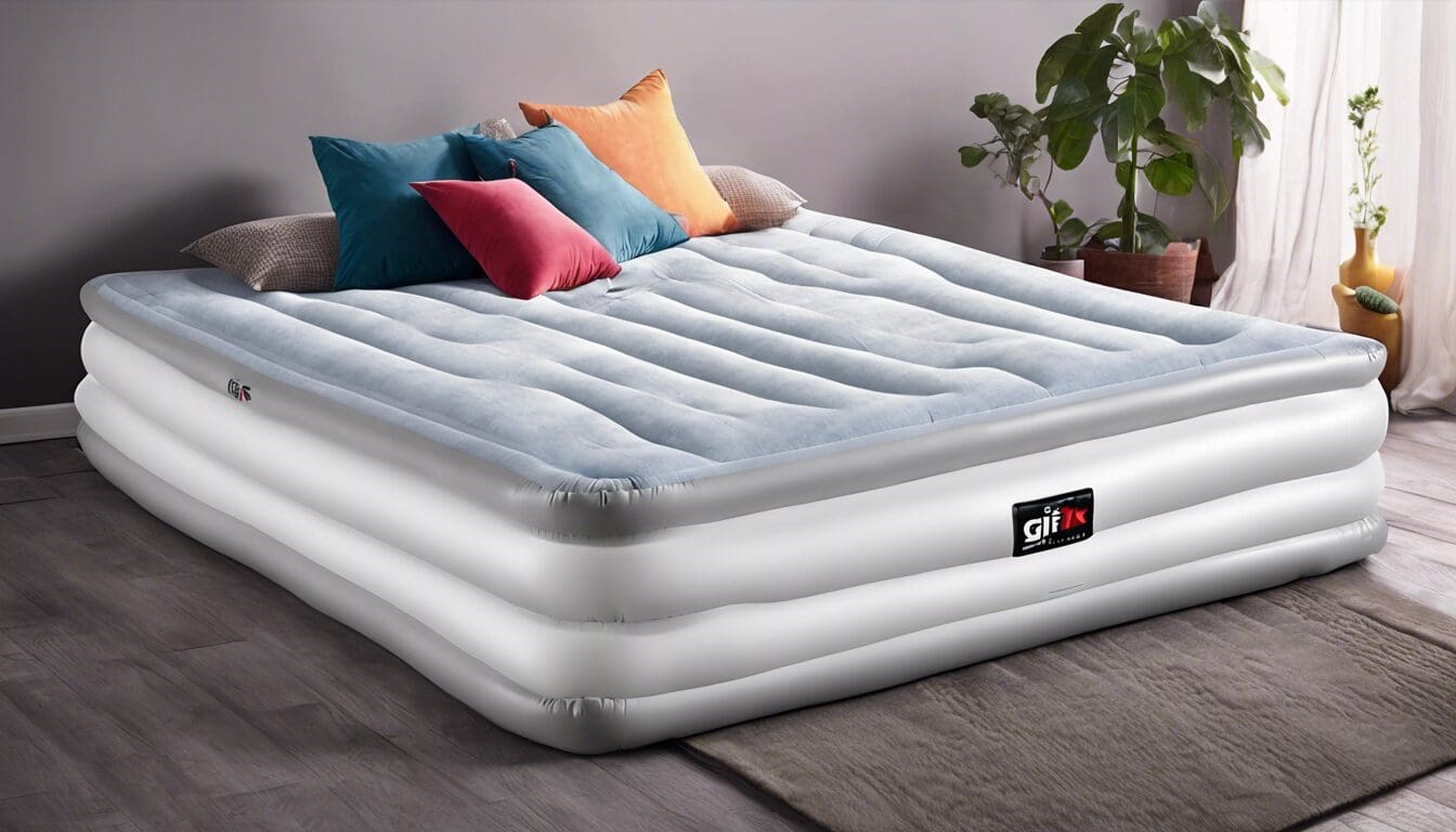 découvrez le matelas gonflable gifi intex, la solution parfaite pour un sommeil confortable et réparateur. conçu pour allier qualité et praticité, ce matelas est idéal pour vos nuits d'été ou vos séjours chez des amis. optez pour le confort avec gifi intex !