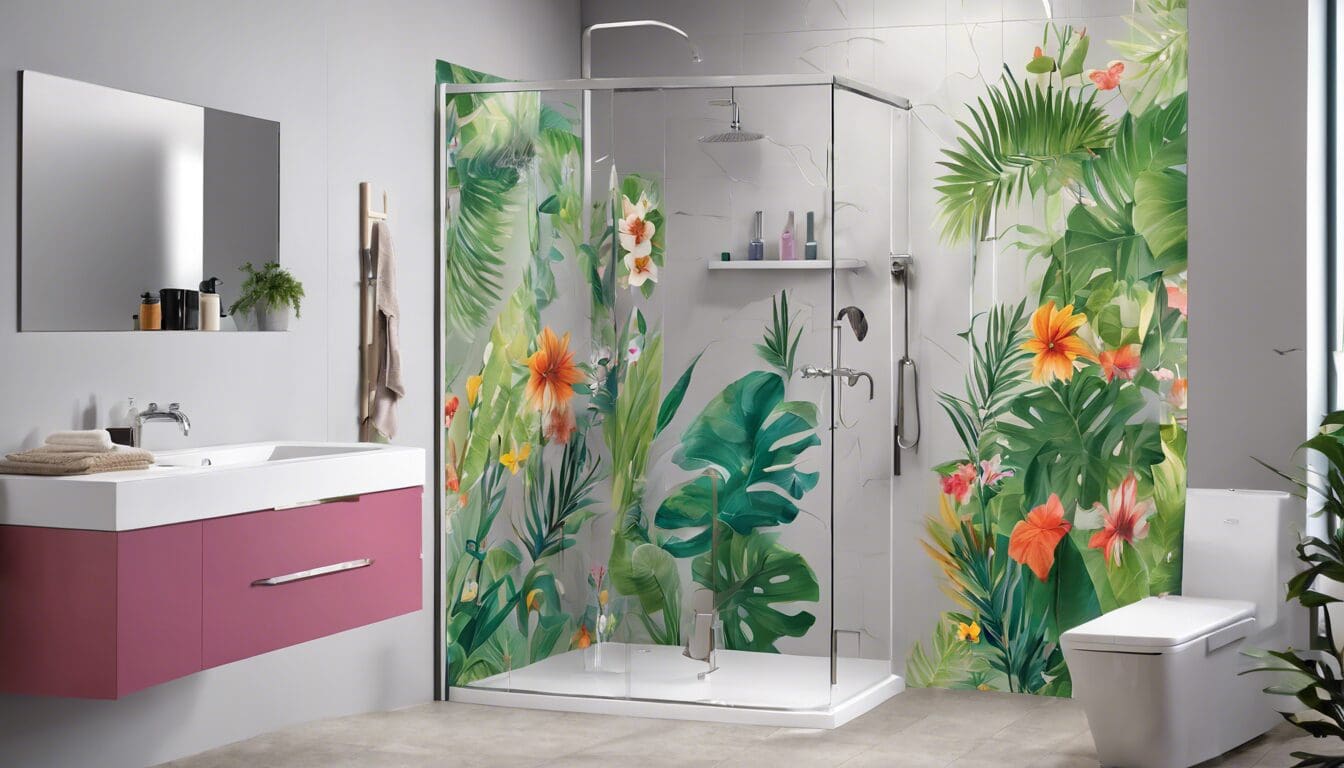 découvrez les avantages des stickers pour paroi de douche chez leroy merlin. transformez votre salle de bain en un espace unique grâce à des designs variés et faciles à poser. apportez une touche personnelle à votre décoration tout en protégeant vos surfaces des éclaboussures. optez pour une solution pratique et esthétique pour rénover votre espace.