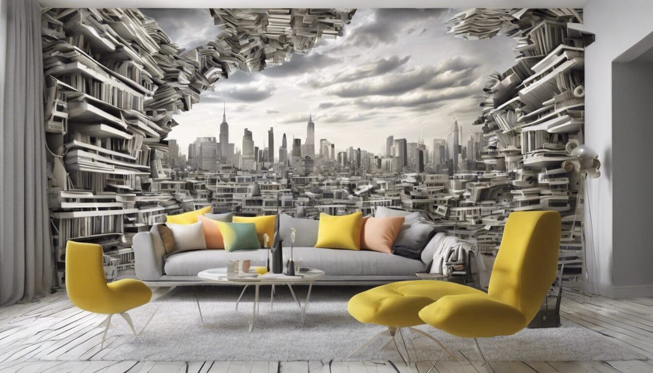 découvrez comment le papier peint trompe l'œil de mr bricolage révolutionne votre intérieur en alliant esthétisme et illusion d'optique. transformez vos espaces avec des designs surprenants et bénéficiez d'une décoration unique et personnalisée.