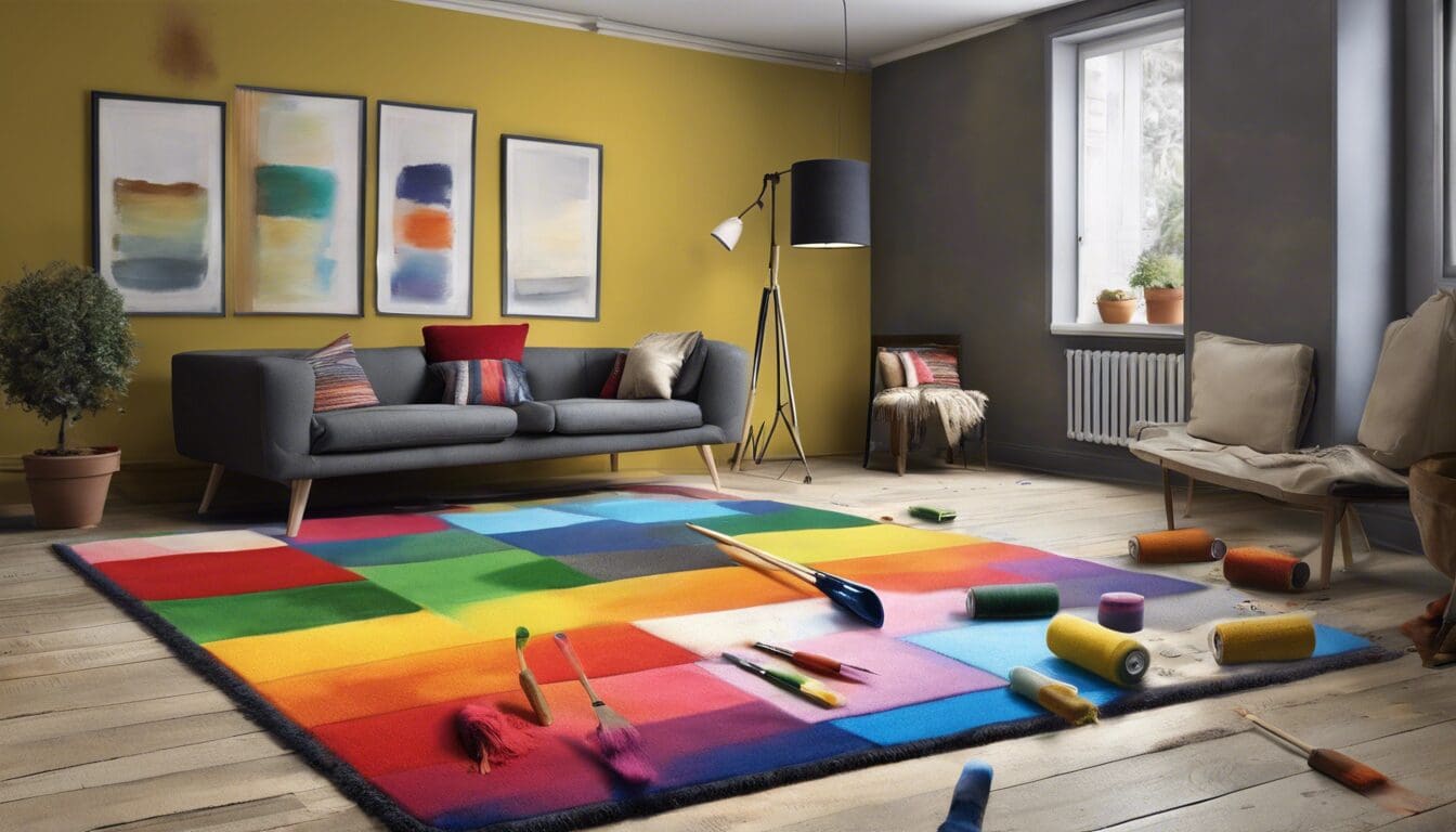d&eacute;couvrez comment choisir et appliquer la peinture id&eacute;ale pour vos tapis. ce guide complet vous offre des conseils pratiques et des astuces pour personnaliser vos espaces avec style tout en garantissant une finition durable.