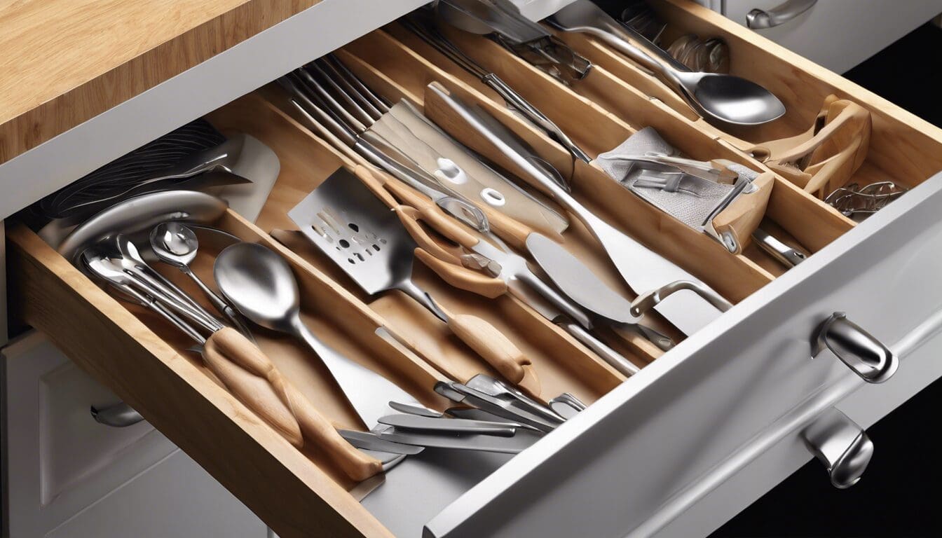 découvrez des astuces pratiques pour organiser votre tiroir de cuisine de manière modulable. apprenez à maximiser l'espace, à utiliser des solutions de rangement adaptées et à rendre votre cuisine plus fonctionnelle et agréable au quotidien.