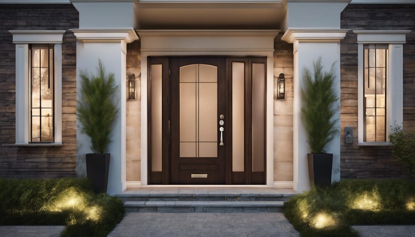 découvrez l'importance de l'éclairage de la porte d'entrée pour sécuriser votre maison, améliorer l'esthétique de votre façade et accueillir chaleureusement vos invités. apprenez comment un bon éclairage peut transformer l'apparence de votre entrée et renforcer la sécurité de votre foyer.