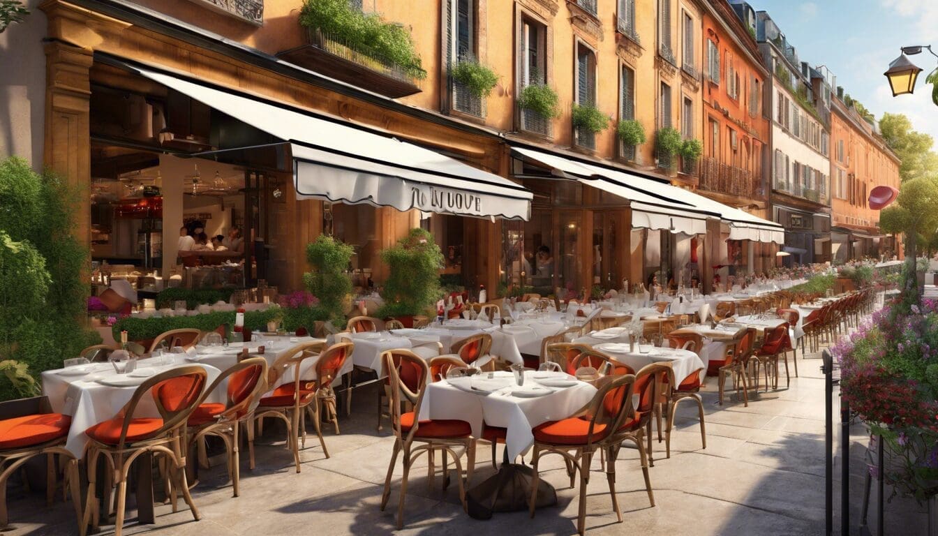 découvrez notre sélection des meilleurs restaurants avec terrasse à toulouse, où vous pourrez savourer des plats délicieux tout en profitant du soleil et d'une ambiance agréable. que vous recherchiez une brasserie animée ou un café intimiste, trouvez l'endroit idéal pour votre prochaine sortie.