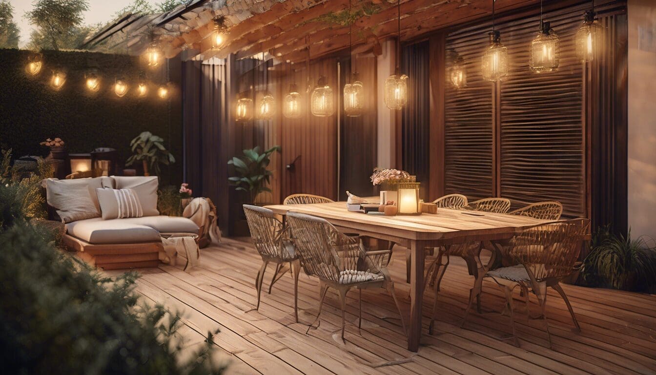 découvrez comment choisir le meilleur éclairage pour votre terrasse en bois. nos conseils vous aideront à créer une ambiance chaleureuse et accueillante, tout en mettant en valeur votre espace extérieur.