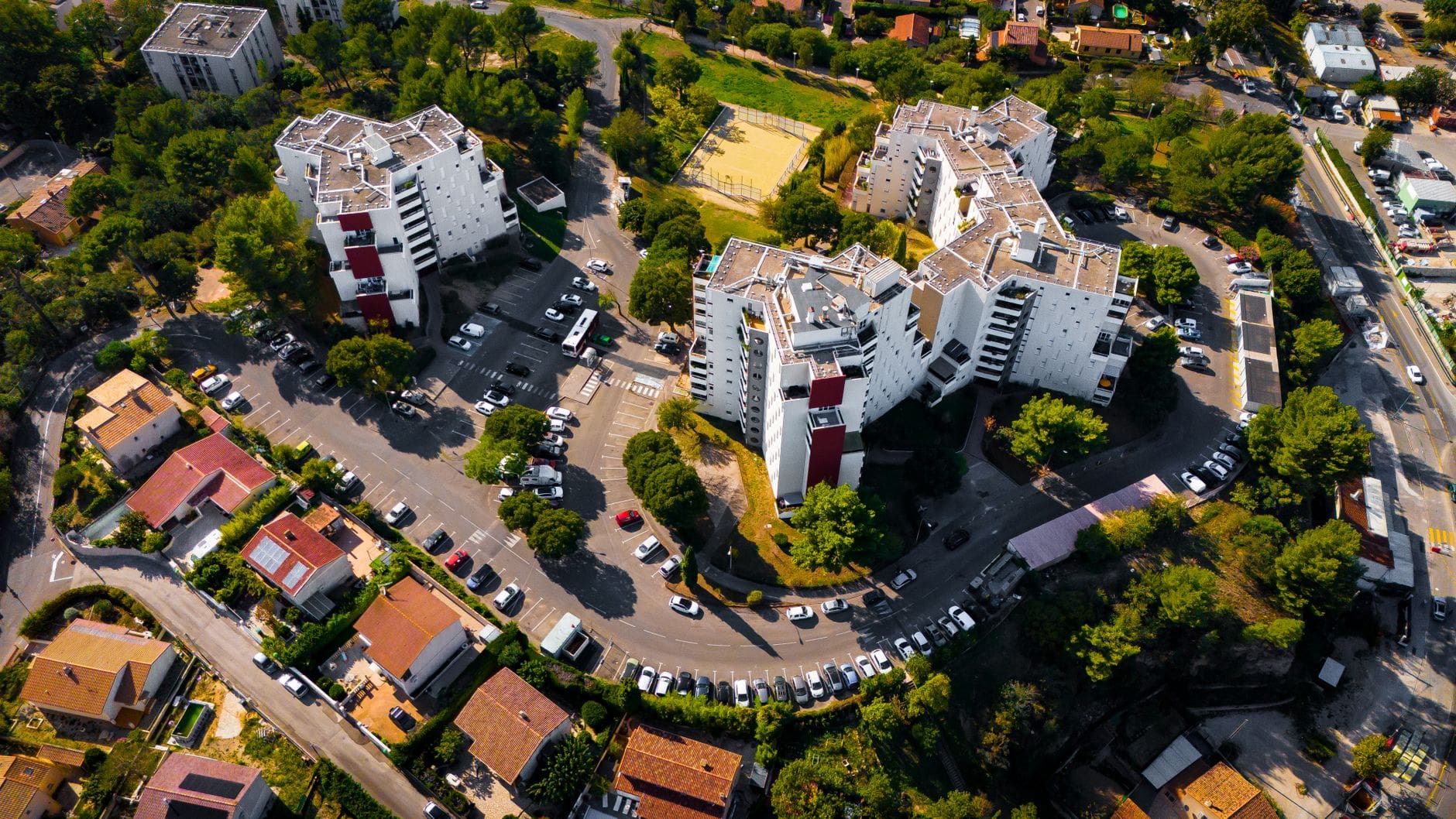 quartier résidentiel Marseille