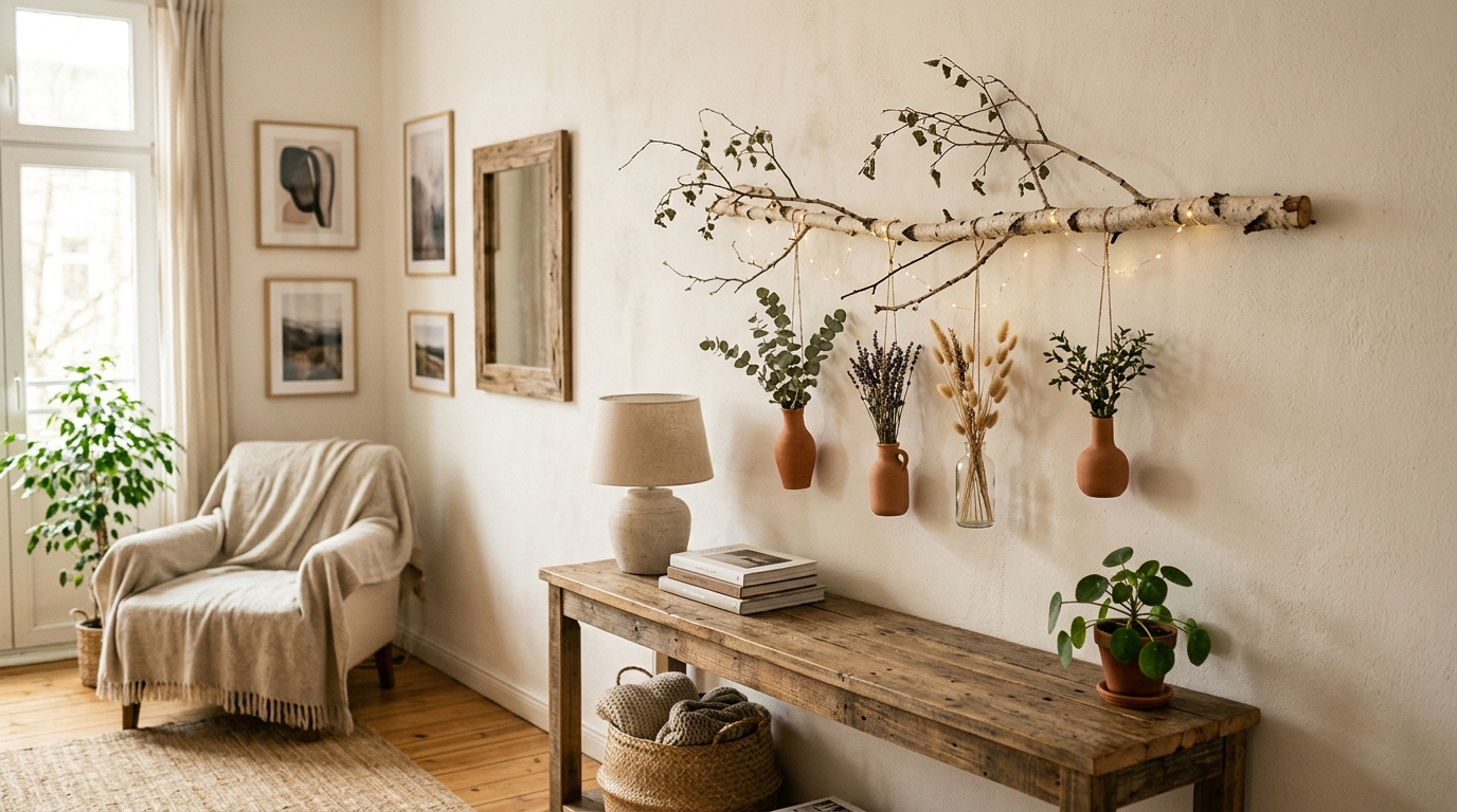 Comment utiliser une branche de bouleau pour décorer votre intérieur ?