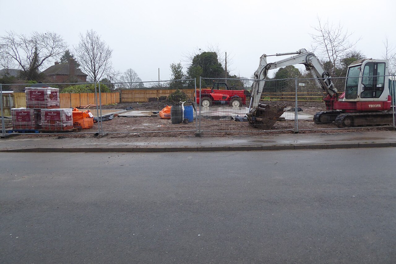 chantier maison fondations