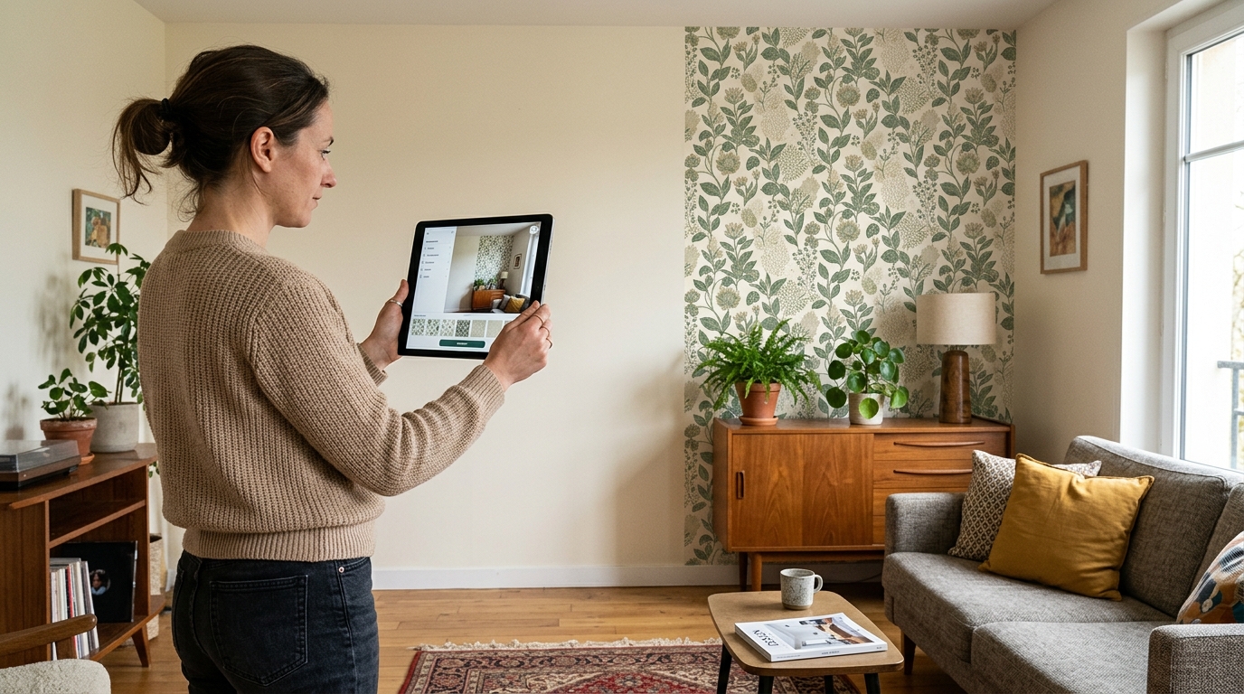 Simulation de Papier Peint : Comment Visualiser votre Intérieur avant de Décorer ?